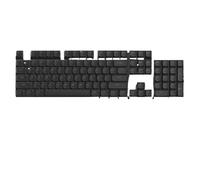 QPSJXN Horizon a basso profilo 118 set di tastie per tastiere meccaniche Profilo uniforme a doppio scatto Skyline Design vari marchi(118 keys black)