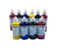 QPSJXN Inchiostro per pigmenti universali da 100 ml T8501-T8509 compatibile con Surecolor P600 P800 e Stylus Pro 3800 3880 Stampanti Riempiti di ricarica