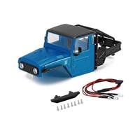 QPSJXN IR40 Guscio del Corpo Duro con Gabbia Rotolo Compatibile per 1 18 RC Crawler Fuori dal Veicolo Stradale(Unassembled Blue)