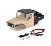 QPSJXN IR40 Guscio del Corpo Duro con Gabbia Rotolo Compatibile per 1 18 RC Crawler Fuori dal Veicolo Stradale(Um. Sandy Taupe)