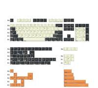 QPSJXN KBDIY 174 Retro GMK Blue Samurai PBT Profilo Doppio di SCHETTO Compatibile con STUDIMENTO MX TASSOGIO di Gioco Meccanico(GMK Carbon)