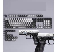 QPSJXN Keycap di budino PBT retroilluminato OEM per tastiere meccaniche di Gioco compatibili con 61 82 104 Layout Chiave Tema Anime Tye Key Caps