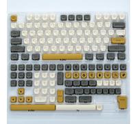 QPSJXN Koa Ocean Whale PBT KeyCap Set 135 tastiere meccaniche Layout MOA 7U ISO Adatto a Layout Coreani e russi Giapponesi(Glimmer-JA)