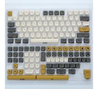 QPSJXN Koa Ocean Whale PBT KeyCap Set 135 tastiere meccaniche Layout MOA 7U ISO Adatto a Layout Coreani e russi Giapponesi(Glimmer-EN)