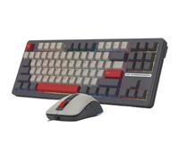 QPSJXN M87 Tastiera da Gioco cablata TKL M87 e Tastiera Meccanica retroilluminata RGB retroilluminata per la compatibilità per la compatibilità(FGZH)