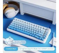 QPSJXN Tastiera da gioco a tre modalità con interruttori meccanici a full-tasti scambiabili caldi Sale usando la connettività BT 2.4G e USB-C