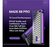 QPSJXN Tastiera da gioco 'interruttore magnetico personalizzato con interruttore TTC magnetico 16K velocità di polling 8K 0,125 ms RT per PC E-Sport