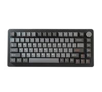 QPSJXN Tastiera da Gioco Meccanica Compact 82 TKL con interruttori magnetici silenziosi e Tecnologia di grilletto rapido(Silent Switch Gray)