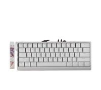 QPSJXN Tastiera da gioco meccanica di scambio caldo magnetico con velocità di polling 8K per personalizzazione compatibile con il modello FGG(MAD60 NoLight White)