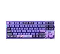 QPSJXN Tastiera da Gioco Meccanica RGB Personalizzata con capacità di Spina Calda e Terza Struttura di Esame simulato V87PRO(Ania Axis)