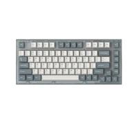 QPSJXN Tastiera meccanica a blocco a caldo a 82 tasti a 82 tasti con retroilluminazione RGB per finestre di gioco e supporto per guarnizione Android FL Q75(Glacier Purple)