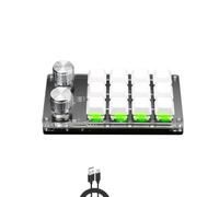 QPSJXN Tastiera meccanica compatta a 12 chiavi con macro programmabili design completamente ridotto e retroilluminazione RGB(K12-RGB-White)