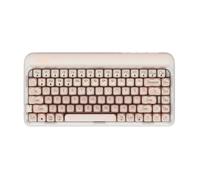 QPSJXN Tastiera meccanica Dot Foundation con switch per baby ranoon compatibili con finestre e colore rosa del operativo e 3 opzioni di connessione(Mechanical Keyboard)
