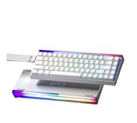 QPSJXN Tastiera Meccanica 'Interruttore Magnetico Personalizzabile con retroilluminazione RGB Swap Caldo 8K cablato per Giochi e Regalo(White-OEM)