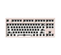 QPSJXN tastiera meccanica MK870 Swap hot wireless RGB Accessori tastiera full tastiera personalizzabili(Wired Cherry pink)