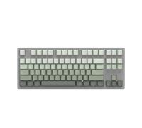 QPSJXN Tastiera Meccanica TKL 87 Swap Hot RGB KeyCaps PBT Keyboard PBT Compatibile con Tablet per PC e Desktop(Grey Songhai Side)
