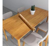 QQLADY Adesivi 3D in Vinile Impermeabile Effetto Legno per armadi tavoli mobili Carta da Parati autoadesiva in PVC Decorazioni per la casa