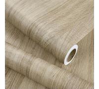 QQLADY Carta da Parati autoadesiva in Vinile Impermeabile Rotolo di Pellicola Decorativa in PVC per mobili armadi Adesivi Effetto Legno per Decorazioni Fai da Te per la casa