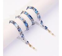 QQLADY Catene per Occhiali da Sole in Acrilico Leopardato per Occhiali da Donna con Cordino Intorno al Collo Collana con Catena per Occhiali con Catena per Maschera Vintage