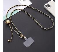 QQLADY Cinghia per Telefono con Perle Lunghe Catena per Borsa con Cordino per Donna Custodia per Telefono Corda per Appendere Corda Anti-Perdita Cinghie per Telefono Cinghie per Catena Gioielli