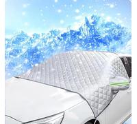 QQLADY Copertura Parabrezza Auto per BMW X6 X6M E71 E72 F16 F96 G06 30i 30d, Inverno Telo Parabrezza Antigelo, Protezione Parabrezza Antighiaccio, Anti Gelo, Neve, Grandine,UV,B 245 * 145