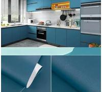 QQLADY Pellicola Opaca per mobili Decorazione da Cucina Impermeabile Tinta Unita autoadesiva Carta da Parati in Vinile Spesso Adesivi murali per la Camera da Letto e la casa