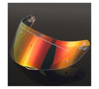 QQLADY Z Motorcycle Helmet Lens Suitable for K1S K1 K3Sv K5 K5S Model Helmet HD Safety Accessories X(Clear Red)