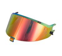 QQLADY Z Visiera for Casco Spartan GT GT-PRO/Spartan-Rs, Lente di Ricambio for Casco Integrale, Accessori for Visiera, Parabrezza Capacete X(Red)