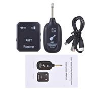 Qqmora 2.4G Wireless In Ear Monitor Trasmettitore Ricevitore Set Accoppiamento Automatico Plug and Play Batteria Ricaricabile a Bassa Latenza per Prove In Studio Band Performance Dal