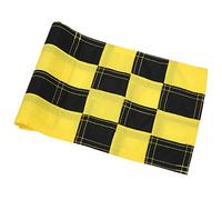 Qqmora Bandiere da a Scacchi per Allenamento in Cortile, Aste per Bandiere da Putting Green in Nylon Resistente per Allenamento Sportivo All'Aria Aperta, Leggere e Resistenti Ai Raggi UV, 22x15,5 (#1)