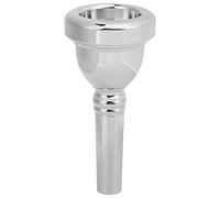 Qqmora Bocchino per Corno Durevole da 1/2 Pollice per Trombone Tenore Realizzato con Accessorio per Strumenti Musicali in Rame di Alta qualità (Argento)