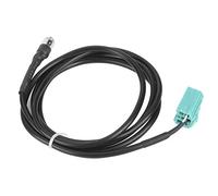 Qqmora Cavo Adattatore Ingresso AUX per Cavo Audio Jack da 3,5 Mm Adatto Al 2005+ Plastica Resistente e Metallo 1 unità
