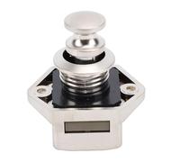 Qqmora Chiusura a Pulsante Chiusura Senza Chiave Facile Funzionamento con un Solo Tocco Sicurezza Migliorata Materiale ABS Durevole per , , (Colore perla Ni)