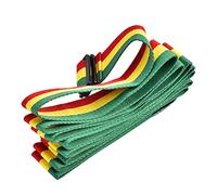 Qqmora Cinghia per Djembe Tricolore con Design Portatile per Performance Sul Palco, Cinghia per Tamburo a Mano in Cotone Leggero per Adulti e Bambini