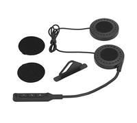 Qqmora Cuffie per Casco da Moto Bluetooth 5.0 Controllo Impermeabile delle Chiamate Musicali per la Guida in Moto All'aperto, Amanti dello Sport