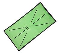 Qqmora Cuscino di Aiuto per la Pratica del, Tappetino da Battuta Resistente per il Rilevamento dello Swing per Migliorare le abilità, Adatto per Uso Interno e in Giardino, 63x33 Cm