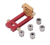 Qqmora Foratura per Foratura a Foro Piatto per Perforazione Set di Perforazione per la Lavorazione del Legno e un Gruppo Mobili, Assemblaggio di Mobili Jig per Punzonatrice