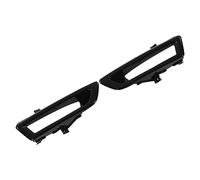 Qqmora Gloss Black Black April Bumper Fog Light Lampad Cover Sostituzione del Rivestimento per Sport L550 al 2015 al 2019 Materiale ABS LR061234 LR061229