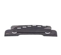 Qqmora GO104 Ponte per Chitarra in Ebano Accessorio Jazz con Altezza Regolabile a 6 Punti 21-26 Mm Ponte in Legno Premium per Bassisti Jazz Materiale in Ottone Ebano
