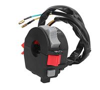 Qqmora Interruttore Manubrio Sostituzione Durevole per YFS 200 1988-2002 Pratico Kill Switch On Off Controller Materiale ABS