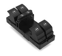 Qqmora Interruttore Principale Alzacristallo Elettrico per Auto Pulsante di Controllo Conducente Anteriore 7L6959857E per 2011-2016, Interruttore Alzacristallo Elettrico Sedile