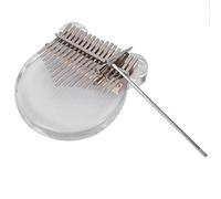 Qqmora Kalimba Thumb Piano 17 Key Transparent Acrilic Musical Strumento con un per il Trasporto per Principianti per Bambini e Amanti della Musica