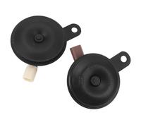 Qqmora Kit Clacson per Auto Alto e Basso, Clacson in Metallo Super | Sostituisce 38100 S84 H01, DC 12V Direct Fit, per City Fit HR-V Insight Odyssey Pilot 1976-2020
