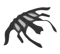 Qqmora Kit di Cuscinetti per Casco da Bici 2 Set Fodera in Schiuma per Casco da Ciclismo Durevole di Alta qualità con Rete Anti-insetti per la Maggior Parte dei Caschi