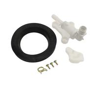 Qqmora Kit Guarnizione e Valvola per WC per, Tenuta Efficiente e Durevole per la Serie -Magic, Elimina Perdite D'acqua e Problemi di Odore, Ottimo per i Proprietari di, 7 Parti con Istruzioni