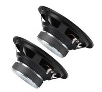 Qqmora Kit Tweeter a Cupola da 6,5 pollici Ad Alta fedeltà con Crossover Subwoofer per Audio per Auto Universale per 2 unità