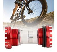Qqmora Movimento Centrale per Bicicletta da Montagna BB109, Acrilico Resistente e Materiale per Cuscinetti, Movimento Centrale Cavo Integrato per Bici Fai da Te, Dimensioni 22 Mm X 24 Mm, 1 unità