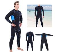 Qqmora Muta in Neoprene 3mm Manica Lunga Calda Tuta da Snorkeling per Tutto il Corpo per Immersioni Surf Nuoto Adulto Unisex Taglia L XL XXL (L)