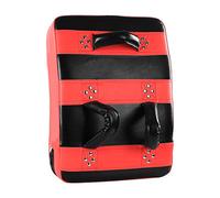 Qqmora Pad per Boxing Scudo per Braccio Curvo Ergonomico Scudo di Messa a Fuoco Durevole per Allenamento in Taekwondo e Muay Thai Bianco/Blu/Rosso 21,7"x15,7"x4,9" (#1)