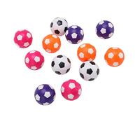 Qqmora Palloni da Calcio da Tavolo da Gioco da 12 Pezzi Multicolori Durevoli per il Divertimento del Calcio Balilla Al Coperto